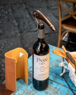 Soft machine nomad kurkentrekker leren etui, 2 delen