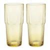 Solare drinkglas hoog 39 cl 2-pack, Goudgeel