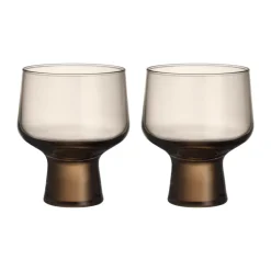 Solare glas op voet 29 cl 2-pack, Linnen