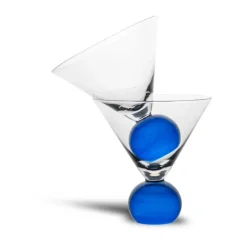 Spice glas 24 cl 2-pack, Blauw-transparant