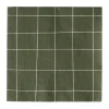 Square papieren servet 33x33 cm 20-pack, Groen