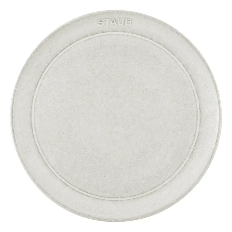 Staub New White Truffle bord, Ø20 cm