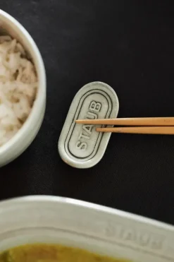 Staub New White Truffle bestekhouder 4-pack, 6 cm