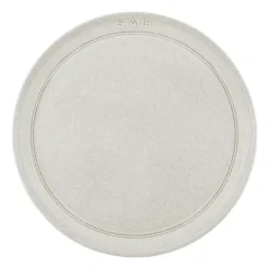 Staub New White Truffle dinerbord, Ø26 cm