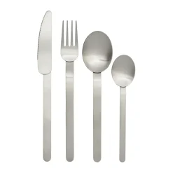 Stelo bestekset 4-delig, Brushed Stainless Steel