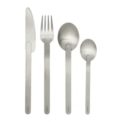 Stelo bestekset 4-delig, Brushed Stainless Steel