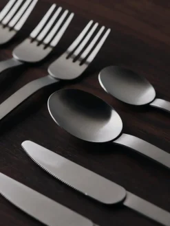 Stelo bestekset 4-delig, Brushed Stainless Steel