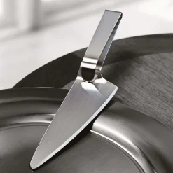 Stelton cake standaard, gepolijst staal