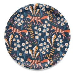 Stjärnspeja dienblad Ø31 cm, Donkerblauw