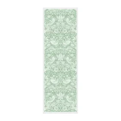 Strawberry Thief tafelloper 50x150 cm, Groen