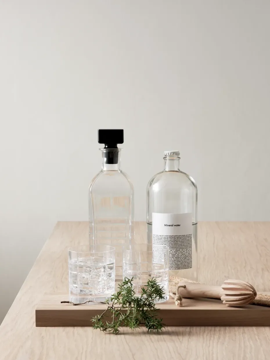 Street Old Fashioned glas 27 cl 4-pack, Transparant