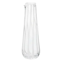 Stripe karaf met dop 0,8 l, Clear-white stripes