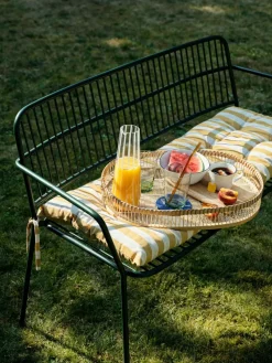 Stripe karaf met dop 0,8 l, Clear-white stripes