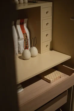 Stripe papieren servet 33x33 cm 20-pack, Yellow