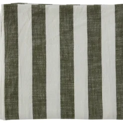 Striped tafelkleed 140x260 cm, Olive
