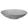Studio Grey geribbelde kom 25,5 cm, Granite