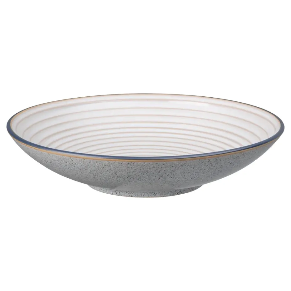 Studio Grey geribbelde kom 31 cm, Granite