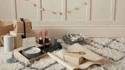 Studio Grey geribbelde kom 31 cm, Granite