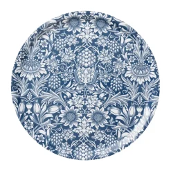 Sunflower dienblad Ø38 cm, Dark denim