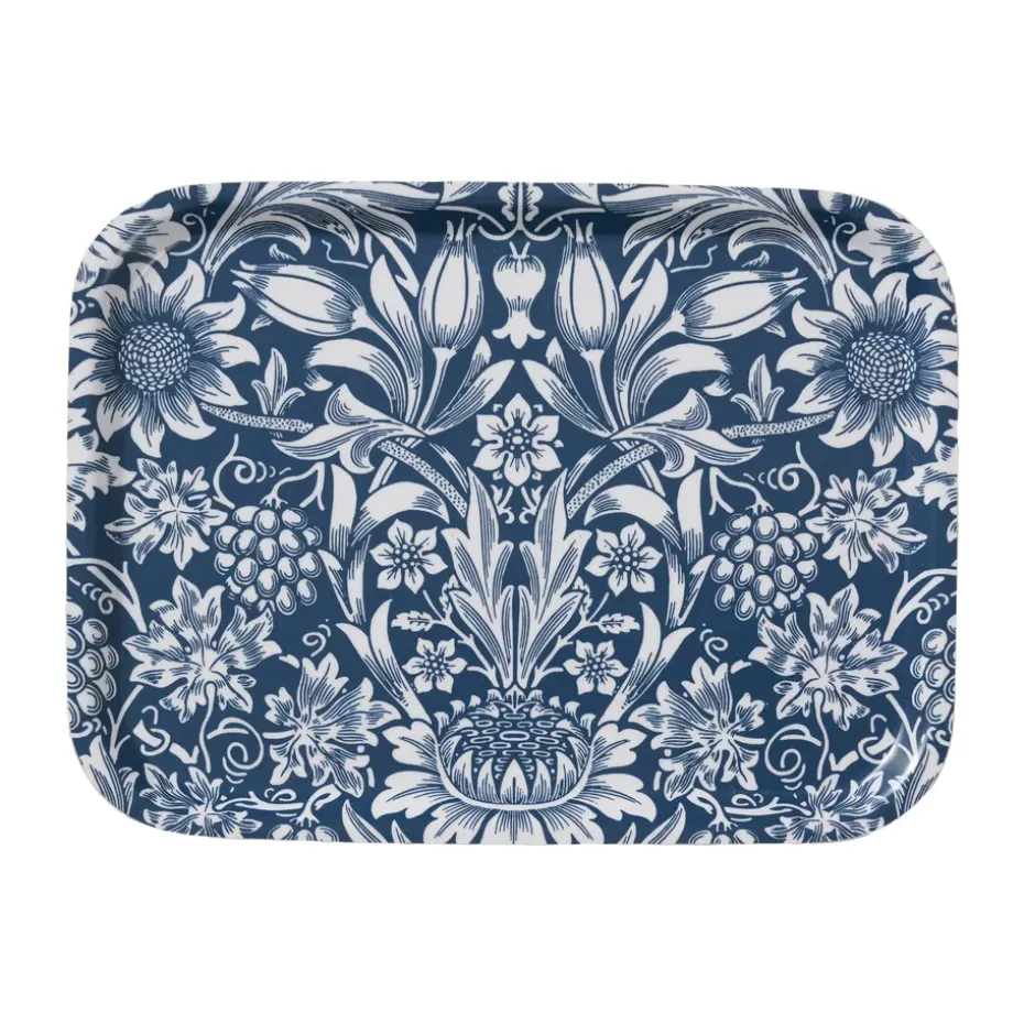 Sunflower dienblad 20x27 cm, Dark denim