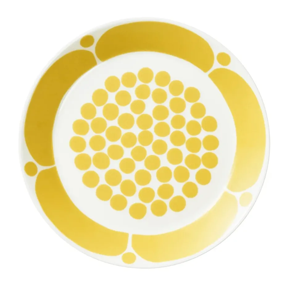 Sunnuntai bord, Geel, Ø21 cm