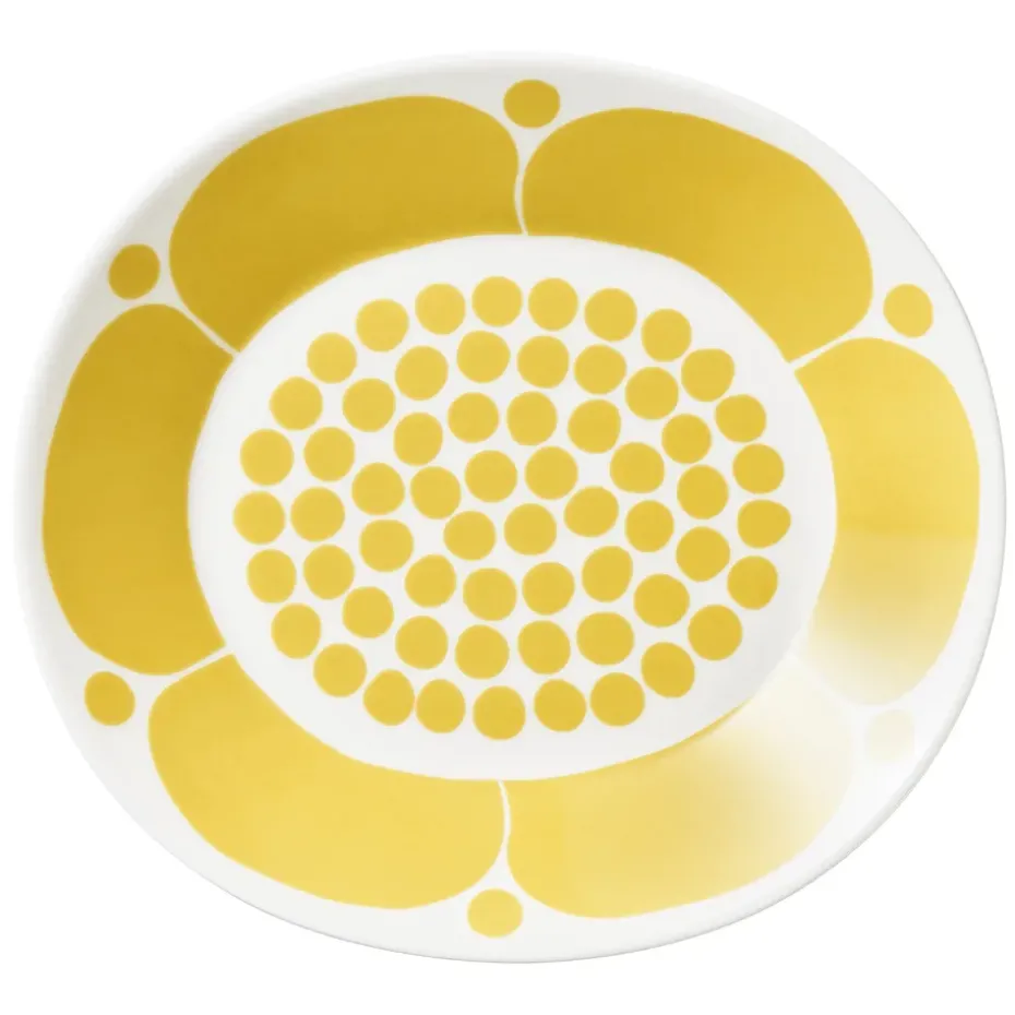 Sunnuntai bord ovaal 25 cm, Geel