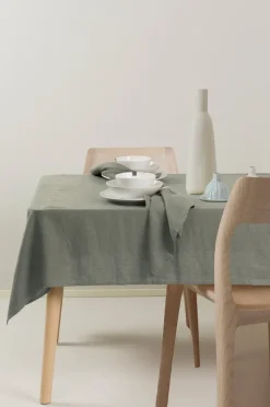 Sunshine tafelkleed 145x330 cm, Sage