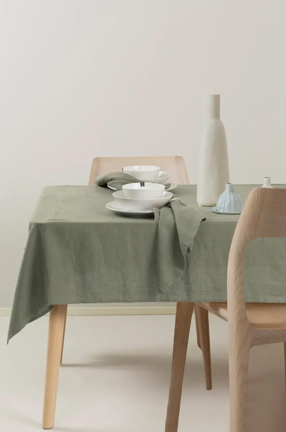 Sunshine tafelkleed 145x250 cm, Sage
