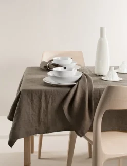 Sunshine tafellaken, Koffie, 145x330 cm