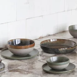 Surface bord 24 cm, Camogreen