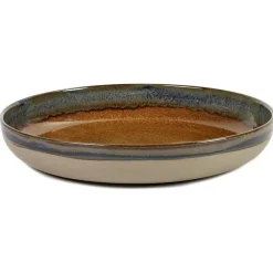 Surface serveerschotel 32 cm, Rusty brown
