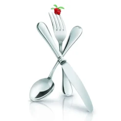 Svensk dinervork zilver, 20,5 cm