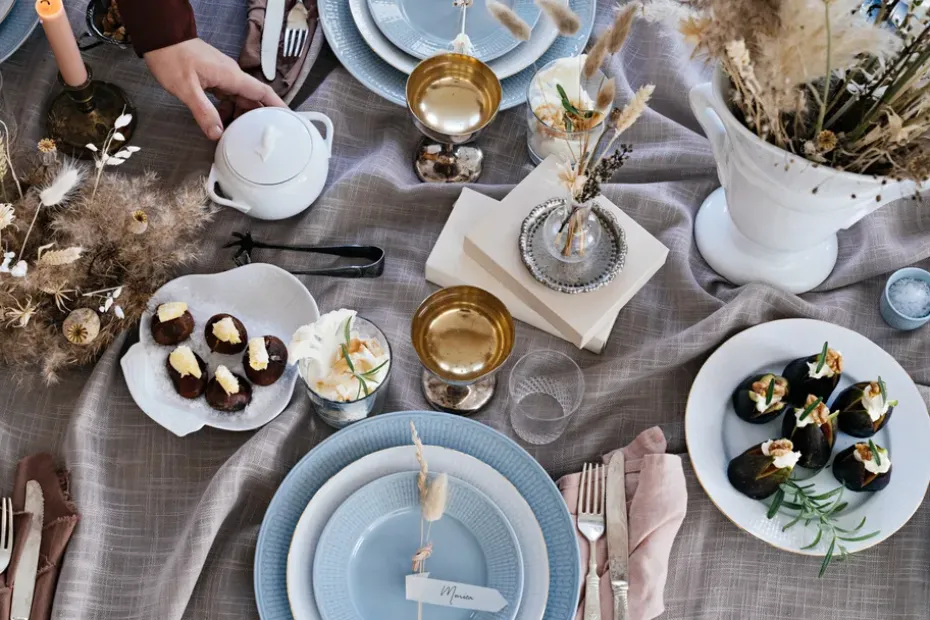 Swedish Grace dessertbord Ø17 cm, ice (lichtgrijs)