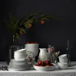 Swedish Grace dessertbord Ø17 cm, snow (wit)