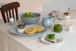 Swedish Grace dessertbord Ø17 cm, snow (wit)