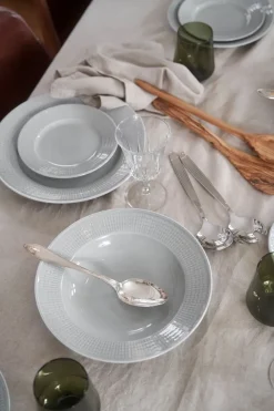 Swedish Grace dessertbord Ø17 cm, Mist (grijs)