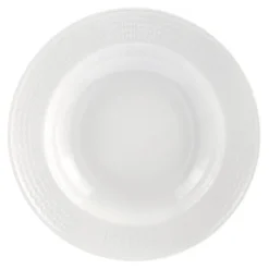 Swedish Grace diep bord Ø25 cm, snow (wit)