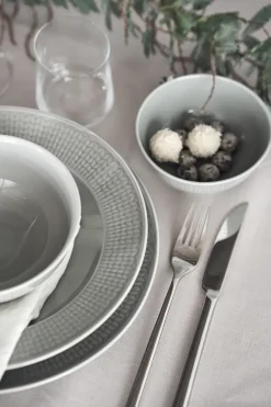 Swedish Grace diep bord Ø25 cm, Mist (grijs)