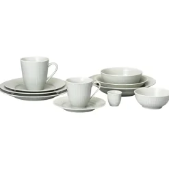 Swedish Grace diep bord Ø25 cm, Mist (grijs)