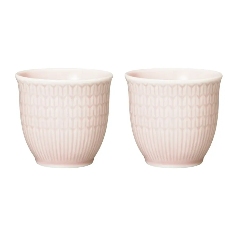 Swedish Grace eierdop 2-pack, Roos