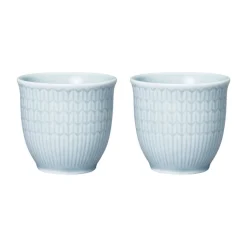 Swedish Grace eierdop 2-pack, Ijs