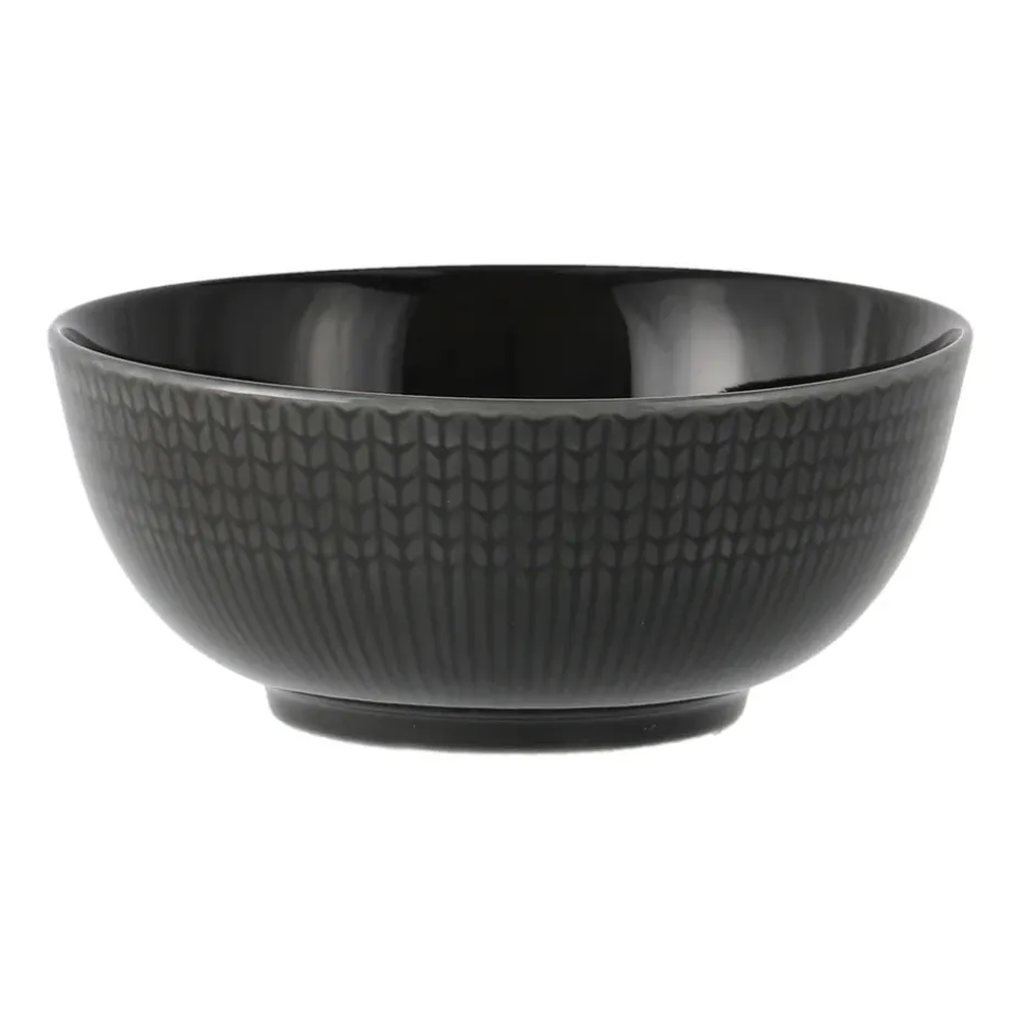 Swedish Grace schaal groot, stone (donker grijs)