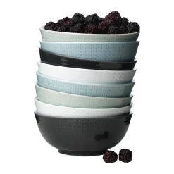 Swedish Grace schaal groot, stone (donker grijs)