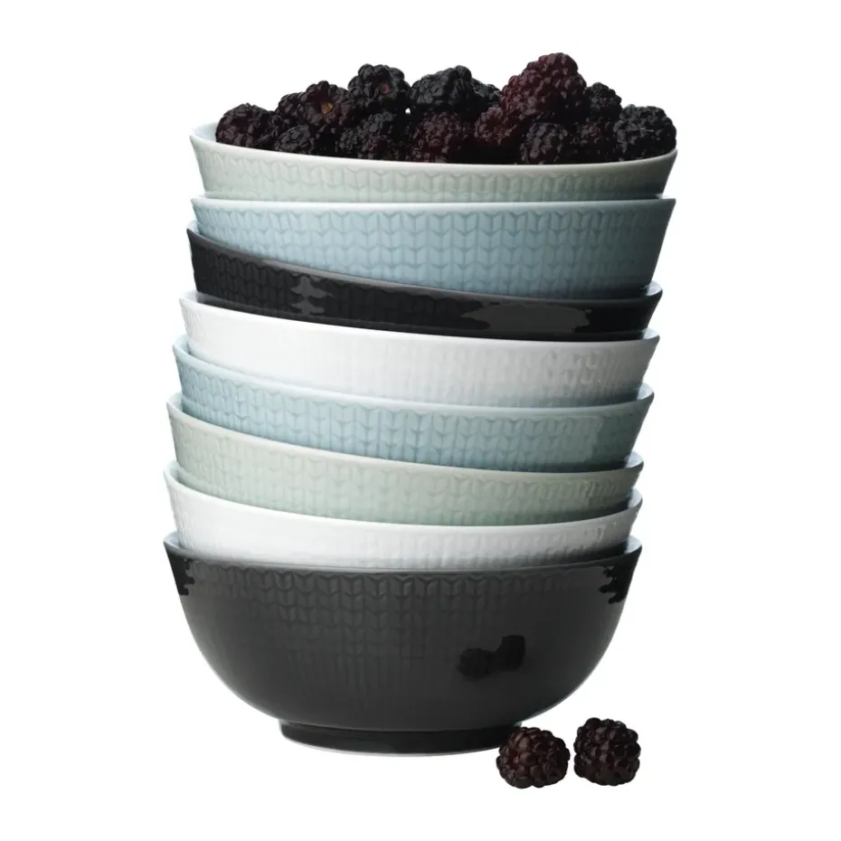 Swedish Grace schaal groot, stone (donker grijs)