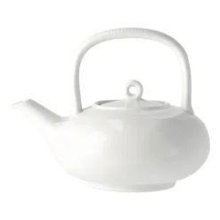 Swedish Grace theepot, snow (wit)