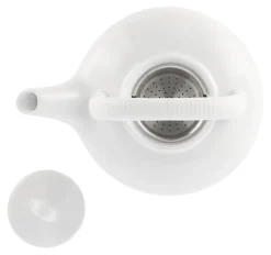 Swedish Grace theepot, snow (wit)