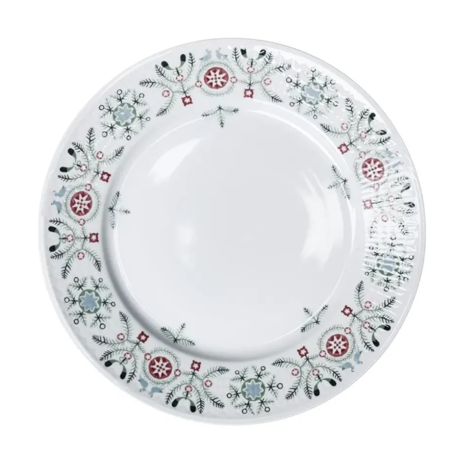 Swedish Grace Winter bord 27 cm, wit
