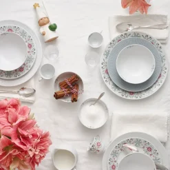 Swedish Grace Winter bord 27 cm, wit