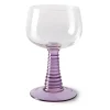 Swirl wijnglas hoog, Purple