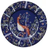 Taika bord 22 cm., blauw